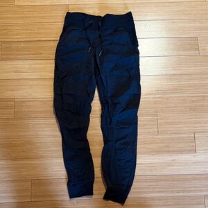 Lululemon black dance studio jogger